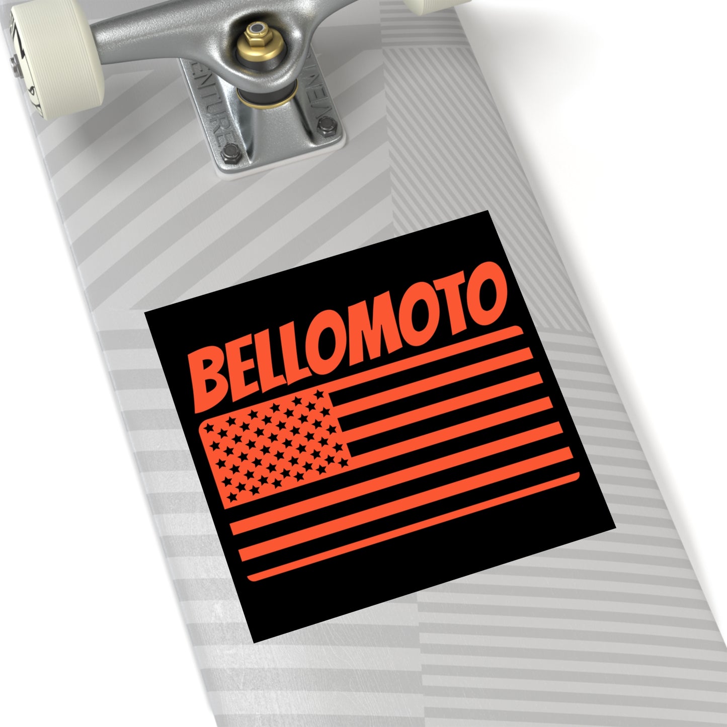 BELLOMOTO STICKER (BLACK AND ORANGE)