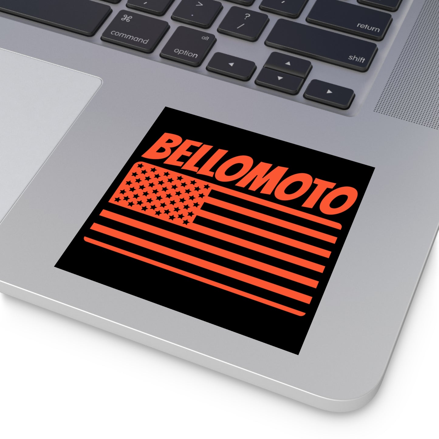 BELLOMOTO STICKER (BLACK AND ORANGE)