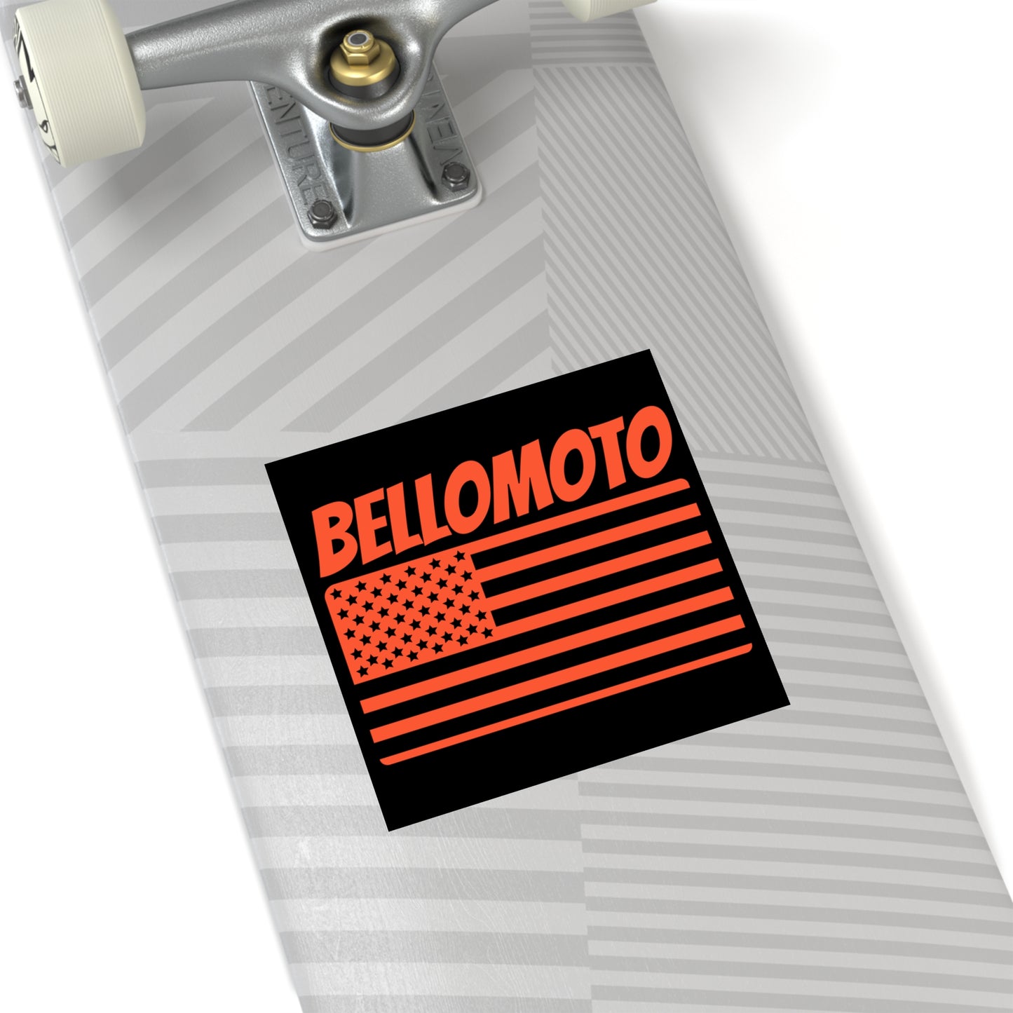BELLOMOTO STICKER (BLACK AND ORANGE)
