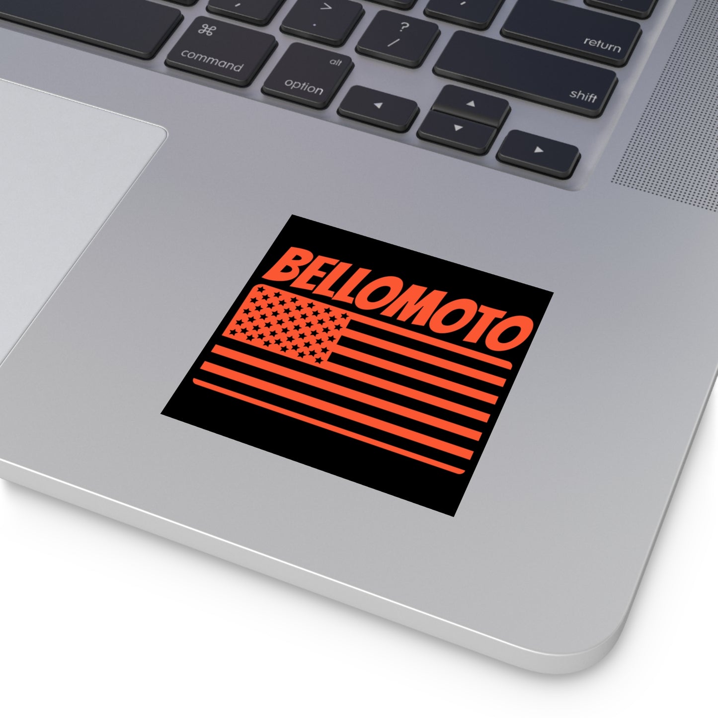 BELLOMOTO STICKER (BLACK AND ORANGE)