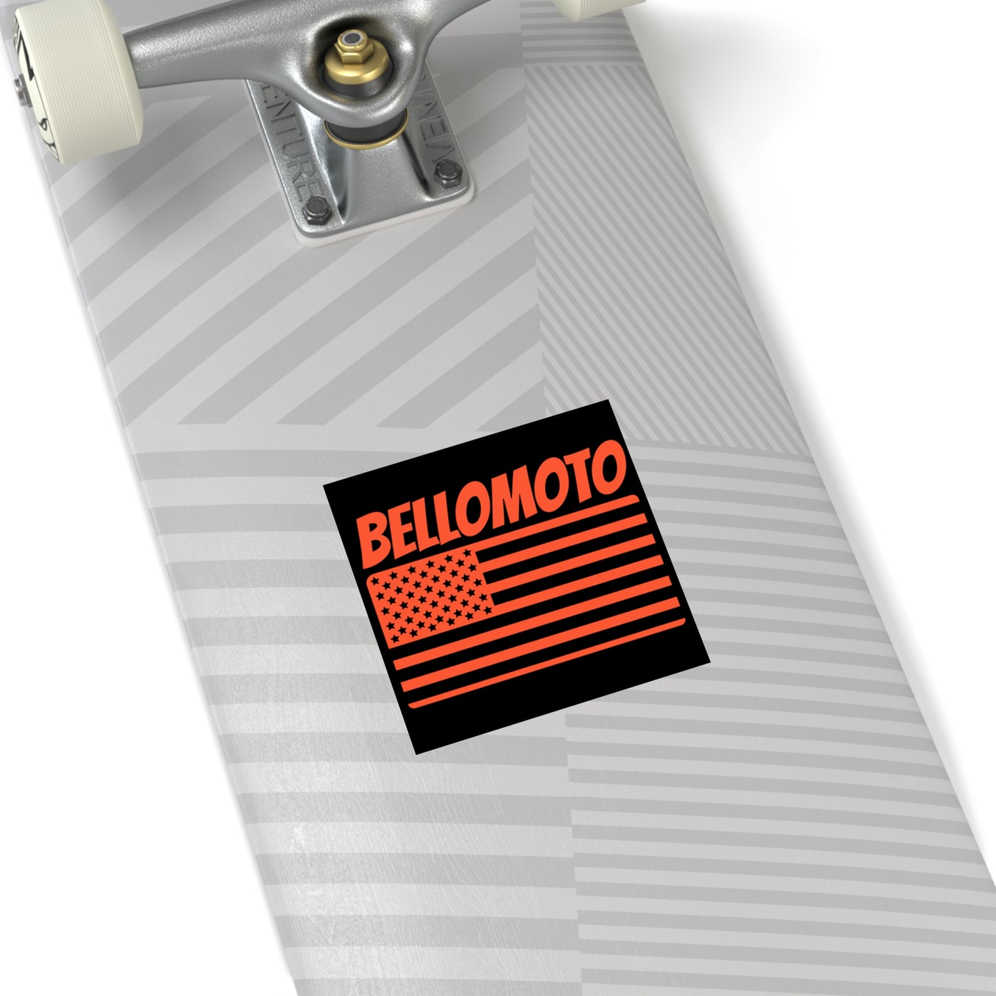 BELLOMOTO STICKER (BLACK AND ORANGE)