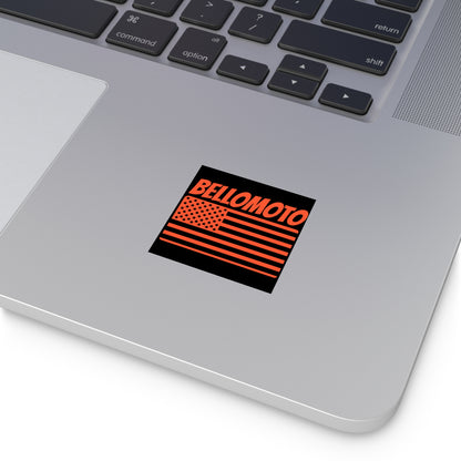 BELLOMOTO STICKER (BLACK AND ORANGE)