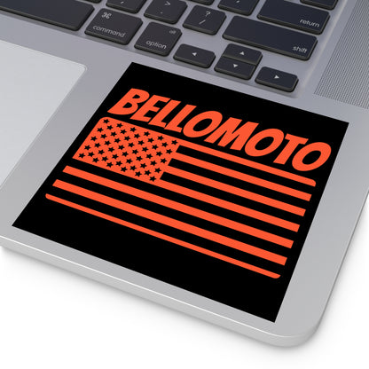 BELLOMOTO STICKER (BLACK AND ORANGE)